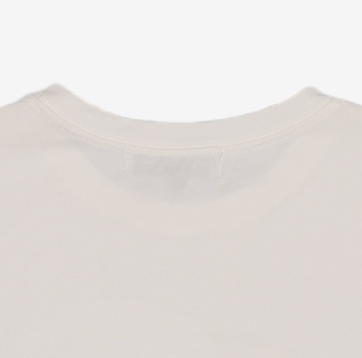 제너럴 아이디어(GENERAL IDEA) GNRL 실켓 반팔 티셔츠 [WHITE] / WBC2L01516 S
