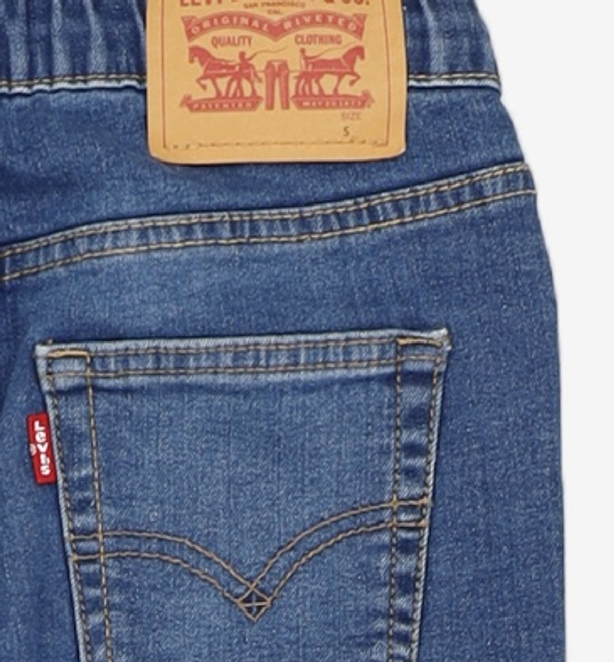 리바이스 키즈(LEVIS KIDS) 청/데님 팬츠 128/132