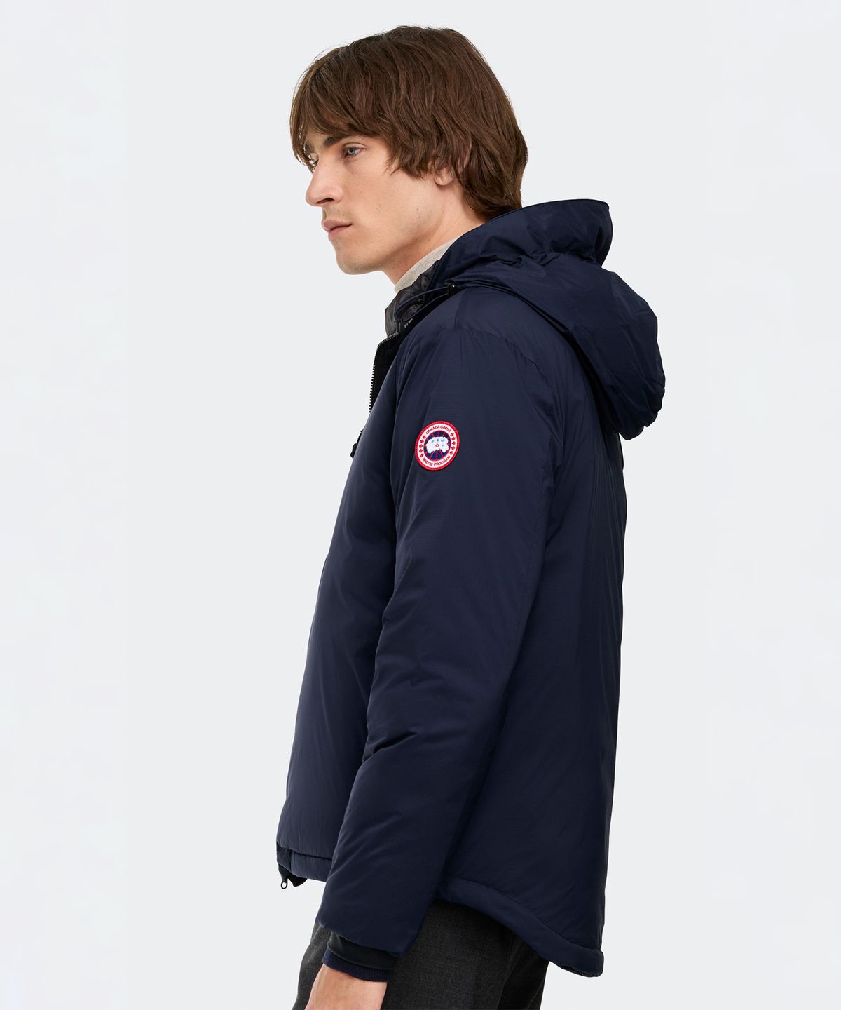 캐나다구스(CANADAGOOSE) 남성 롯지 후디 다운(Light Navy)_Q266AMDC07LNN