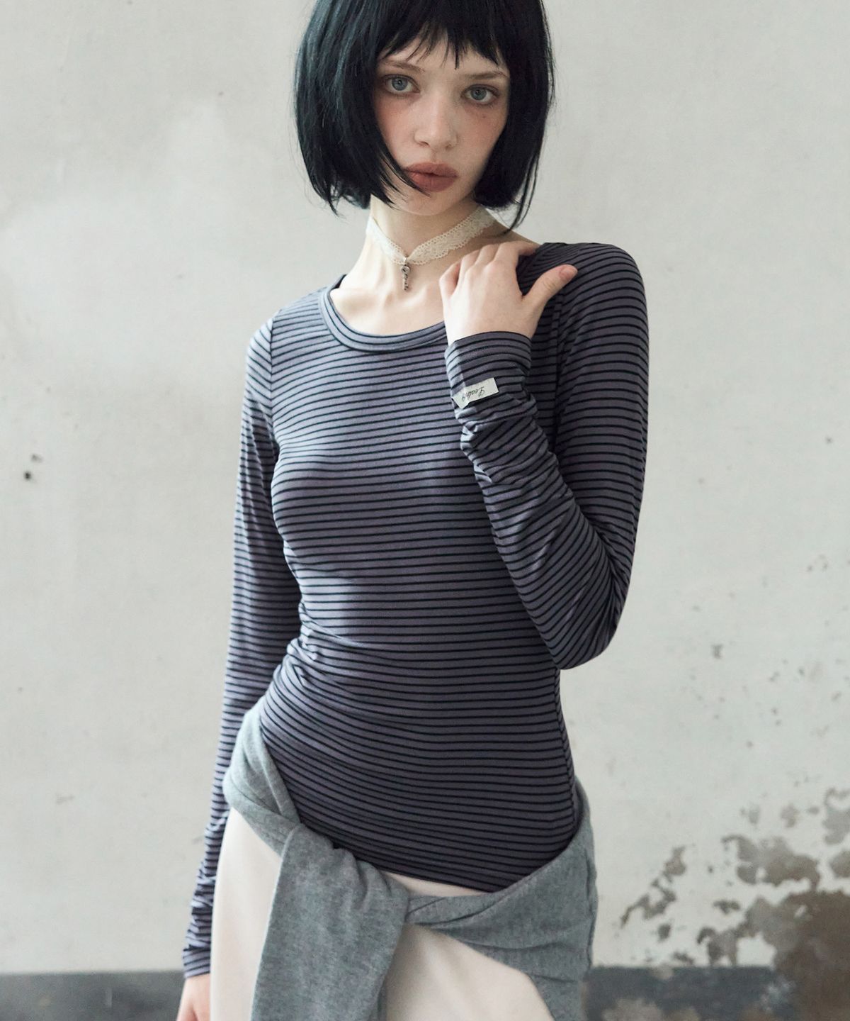 레더리(LEATHERY) 소프트 라운드넥 티셔츠 [7COLOR]