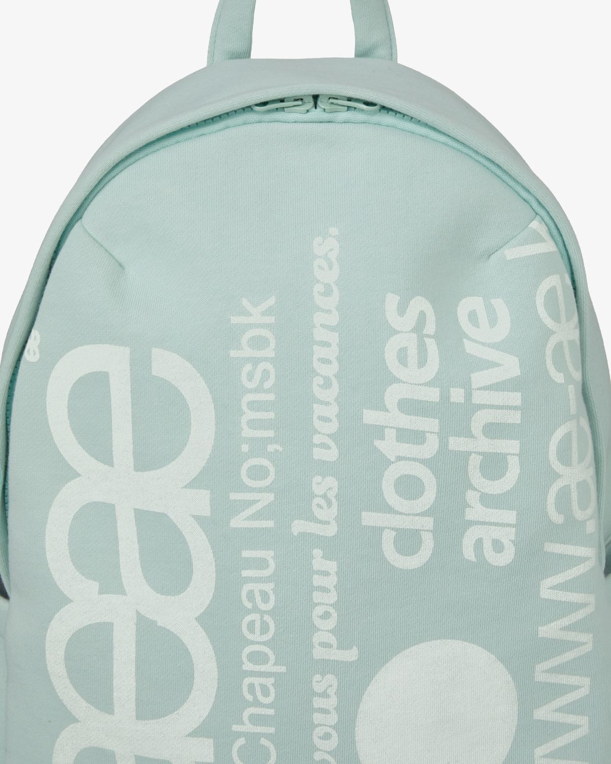 에이이에이이(AEAE) WEB LOGO BACKPACK [MINT]