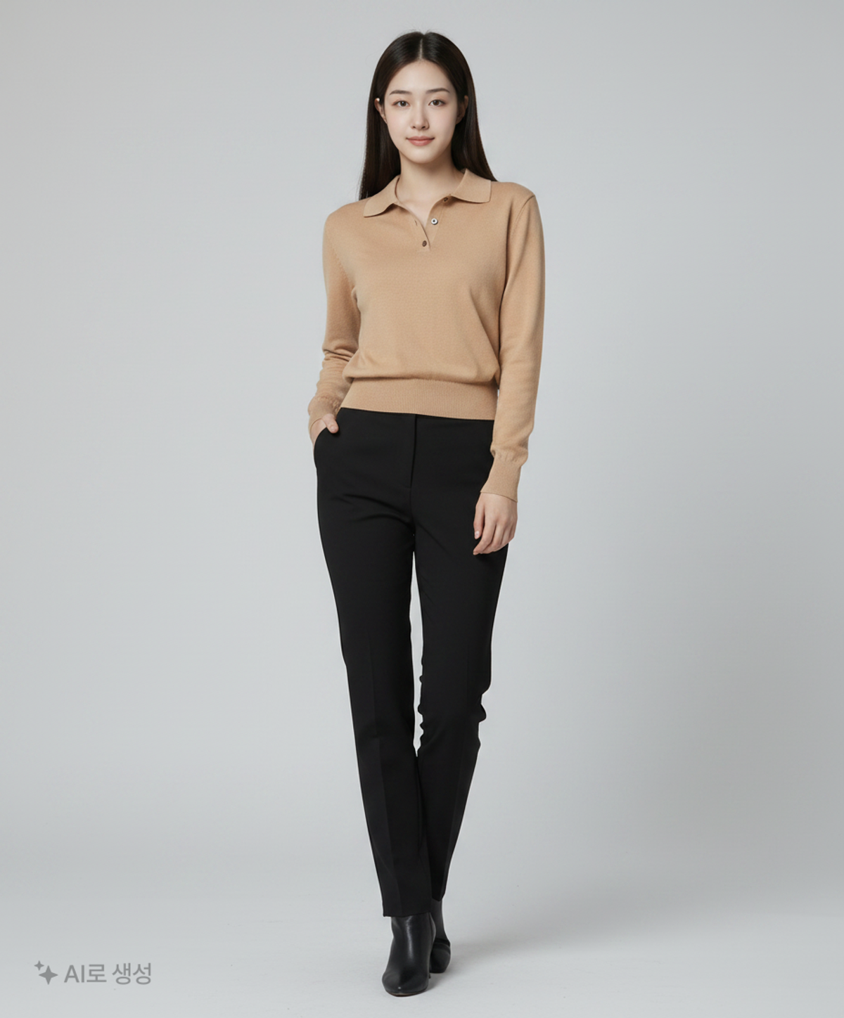 론트(LOHNT) 피케/카라 티셔츠 L