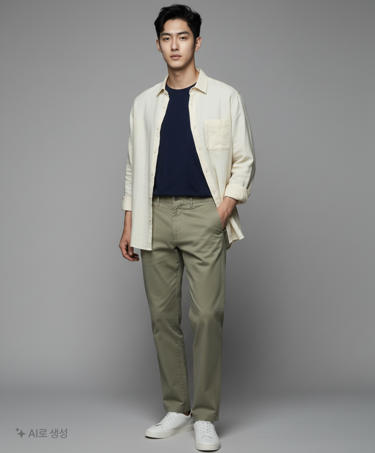 유니클로(UNIQLO) 코튼 팬츠 82