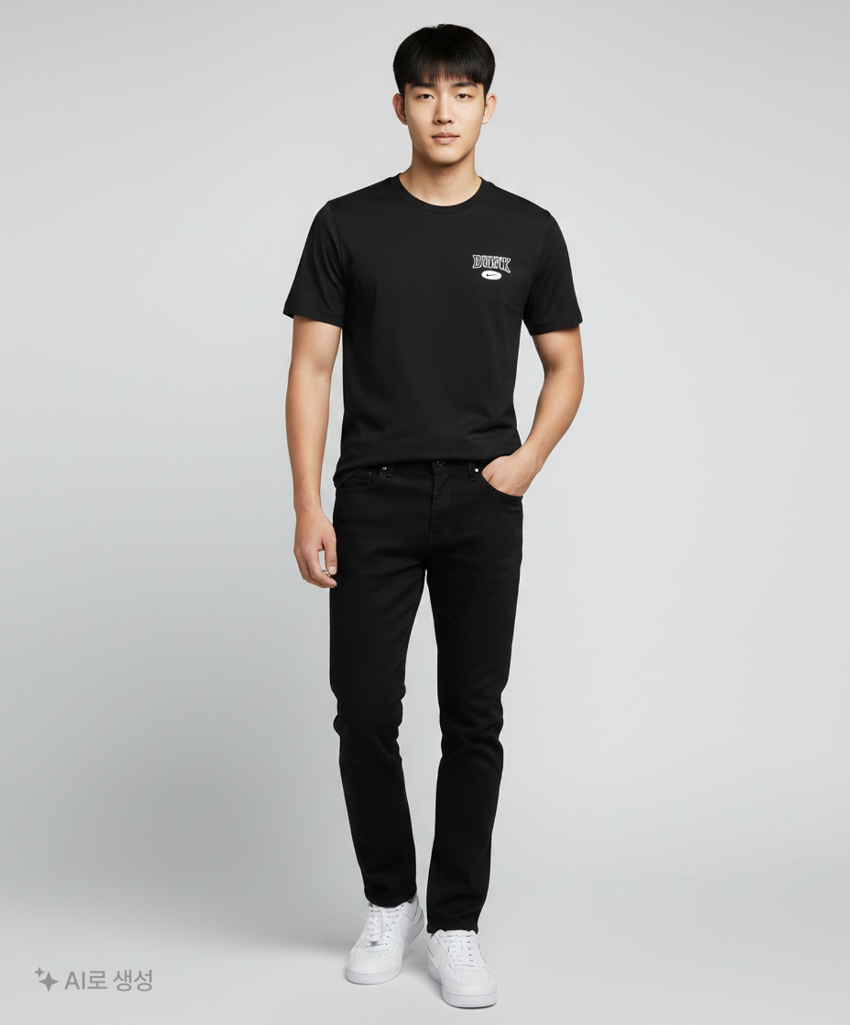 나이키(NIKE) 스포츠웨어 티셔츠 M - 블랙 / HJ0773-010 100