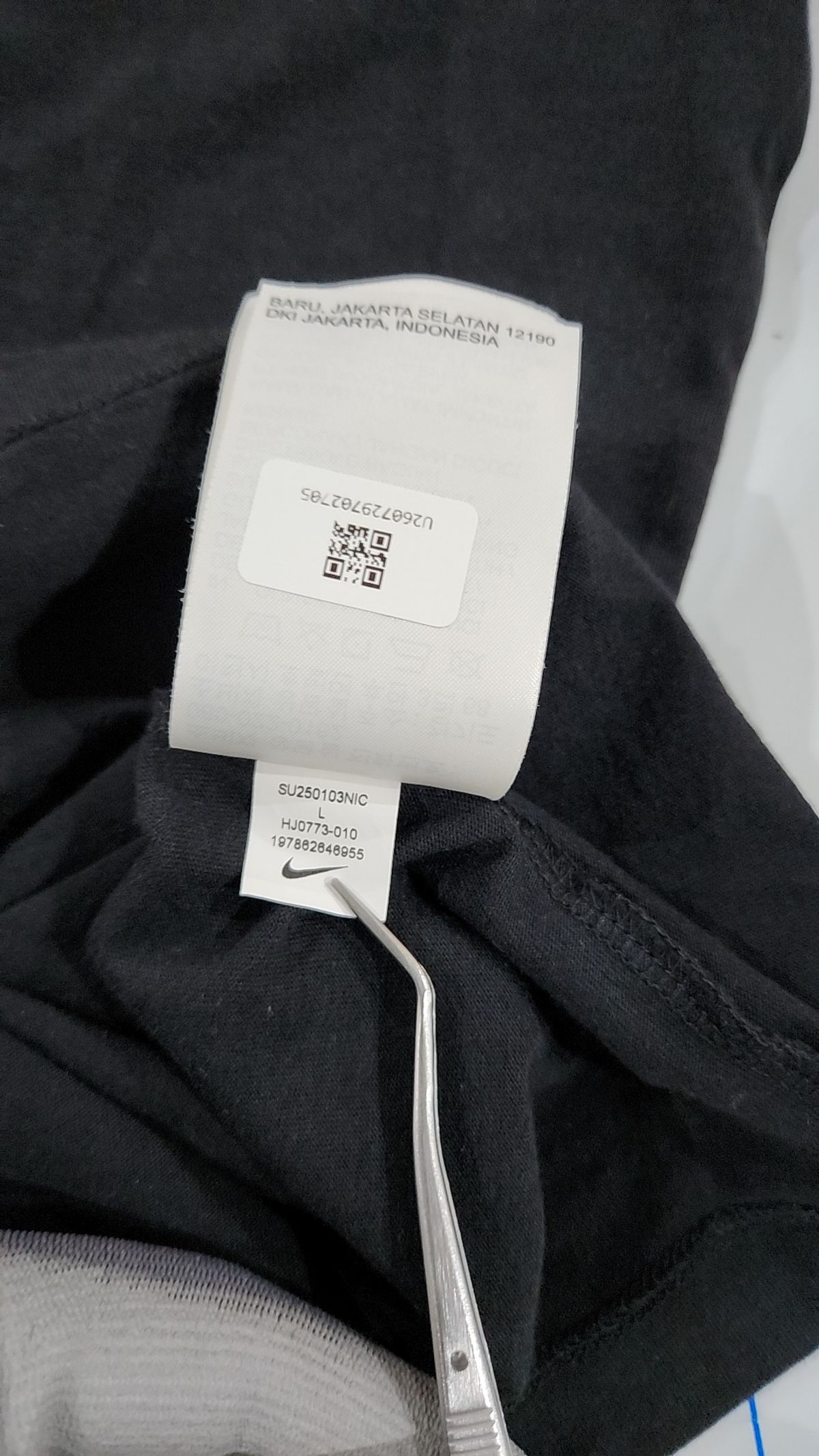 나이키(NIKE) 스포츠웨어 티셔츠 M - 블랙 / HJ0773-010 100