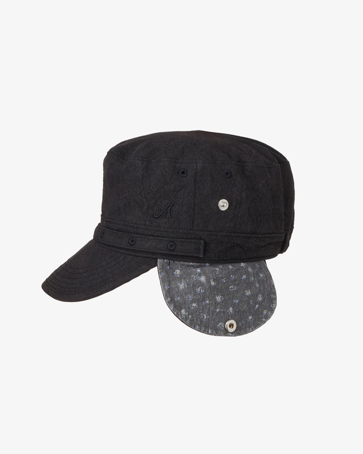에이이에이이(AEAE) NEWS BOY CAP [BLACK]