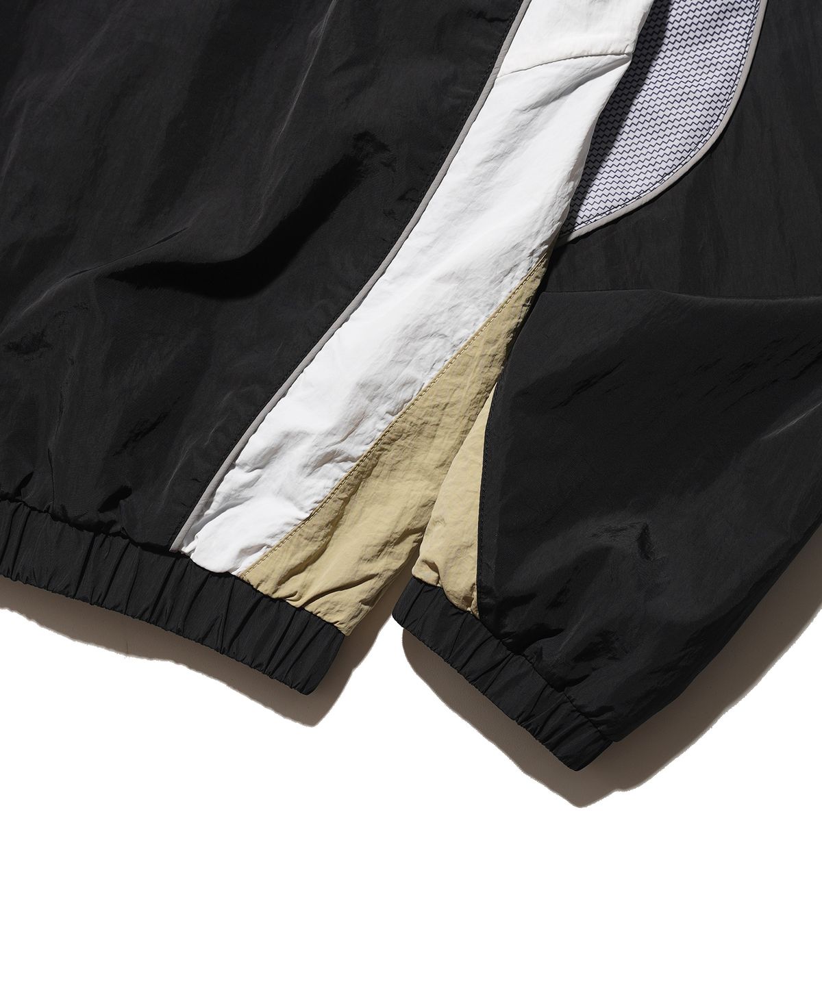 핍스 모터사이클(PHYPS MOTORCYCLE) [김간지 X 핍스 모터사이클] Vintage Logo Speed Track Nylon Long Sleeve Black