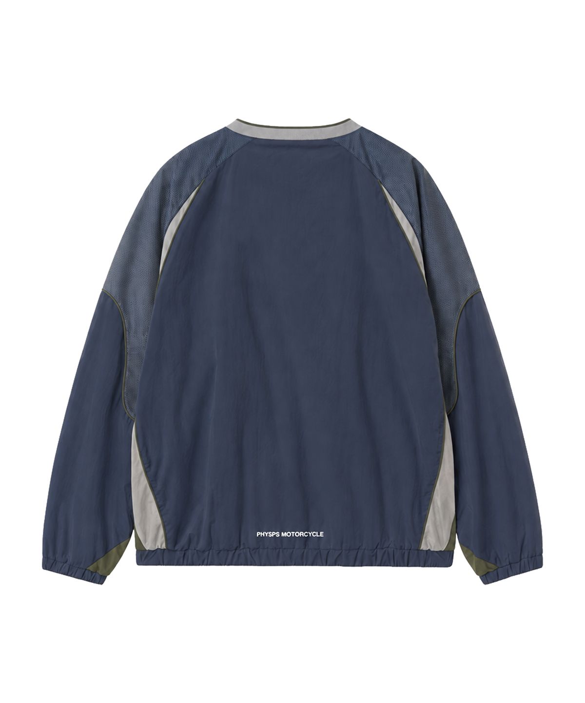 핍스 모터사이클(PHYPS MOTORCYCLE) [김간지 X 핍스 모터사이클] Vintage Logo Speed Track Nylon Long Sleeve Khaki