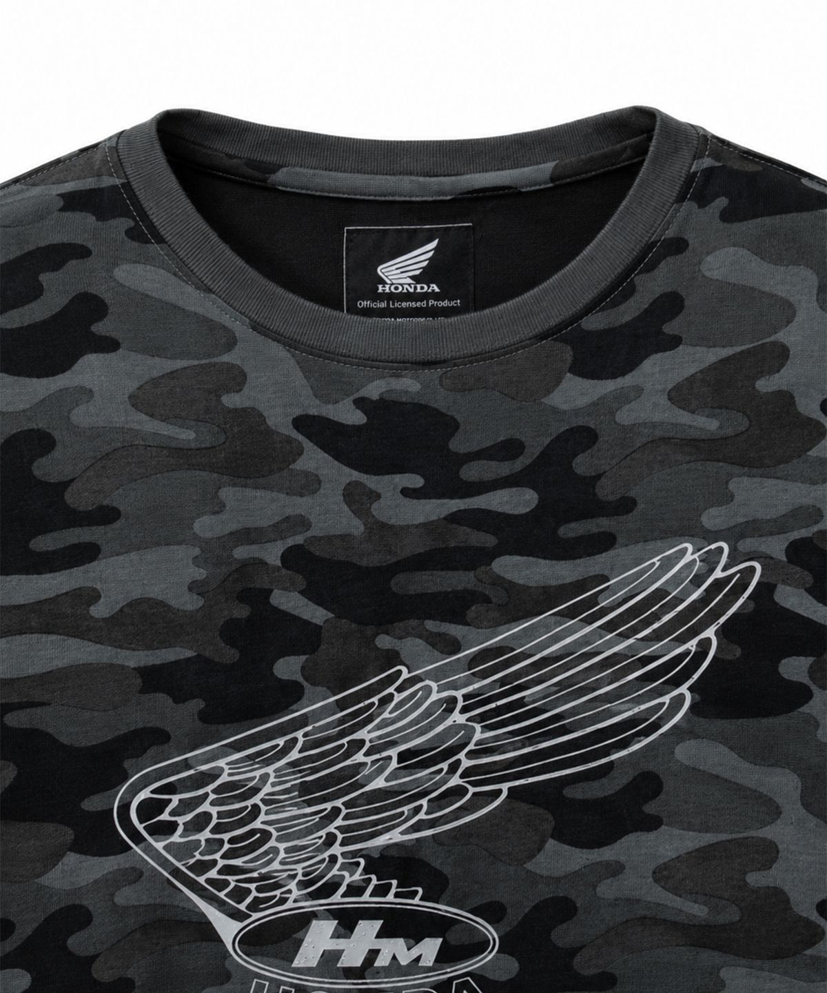 핍스 모터사이클(PHYPS MOTORCYCLE) Pigment Old Logo Layered Long Sleeve Camo