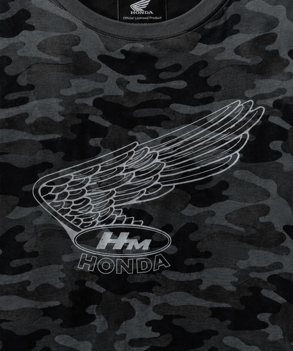 핍스 모터사이클(PHYPS MOTORCYCLE) Pigment Old Logo Layered Long Sleeve Camo