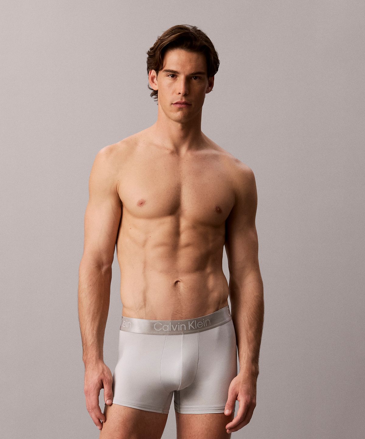 캘빈클라인 언더웨어(CALVIN KLEIN UNDERWEAR) 남성 브러시드 마이크로파이버 스트레치 트렁크 3PK_NB42695IF