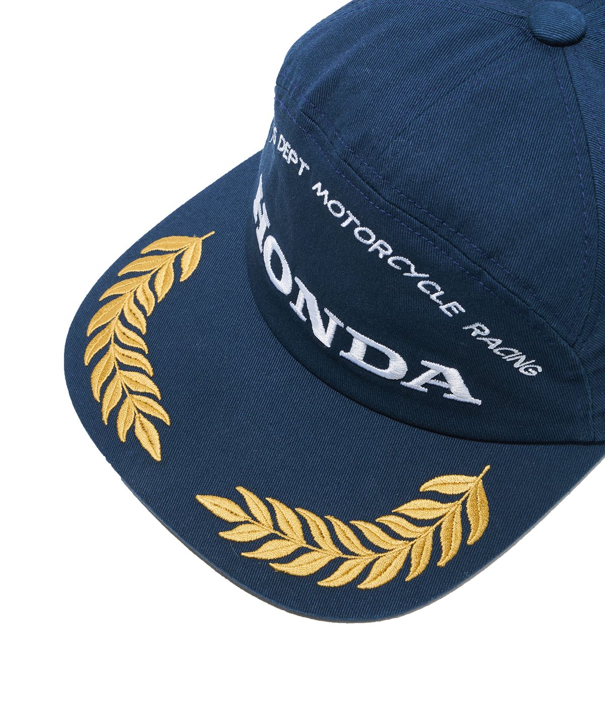 핍스 모터사이클(PHYPS MOTORCYCLE) [김간지 X 핍스 모터사이클] Laurel Tree Trucker Cap Navy