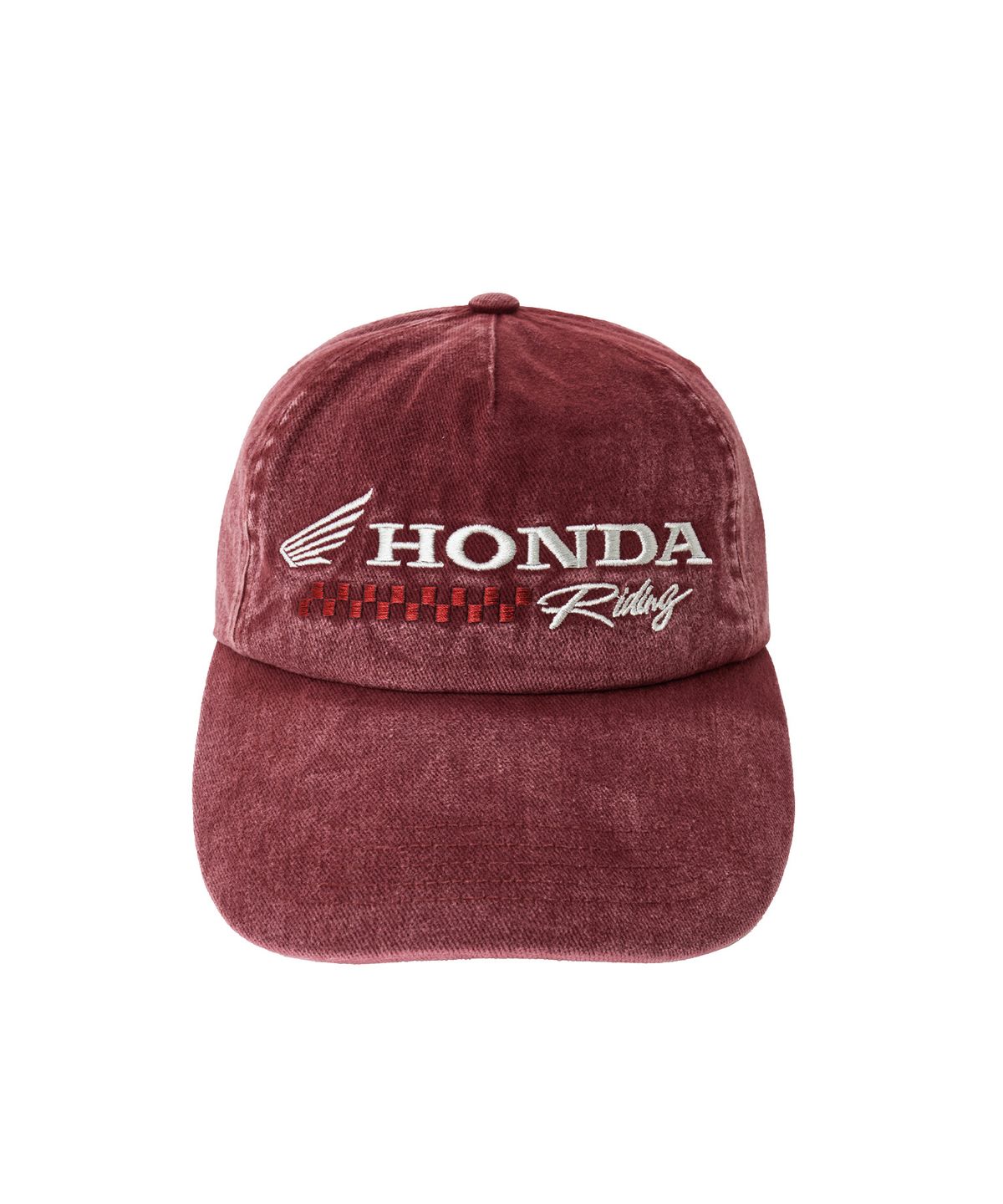 핍스 모터사이클(PHYPS MOTORCYCLE) Washed Vintage Racing Cap Burgundy