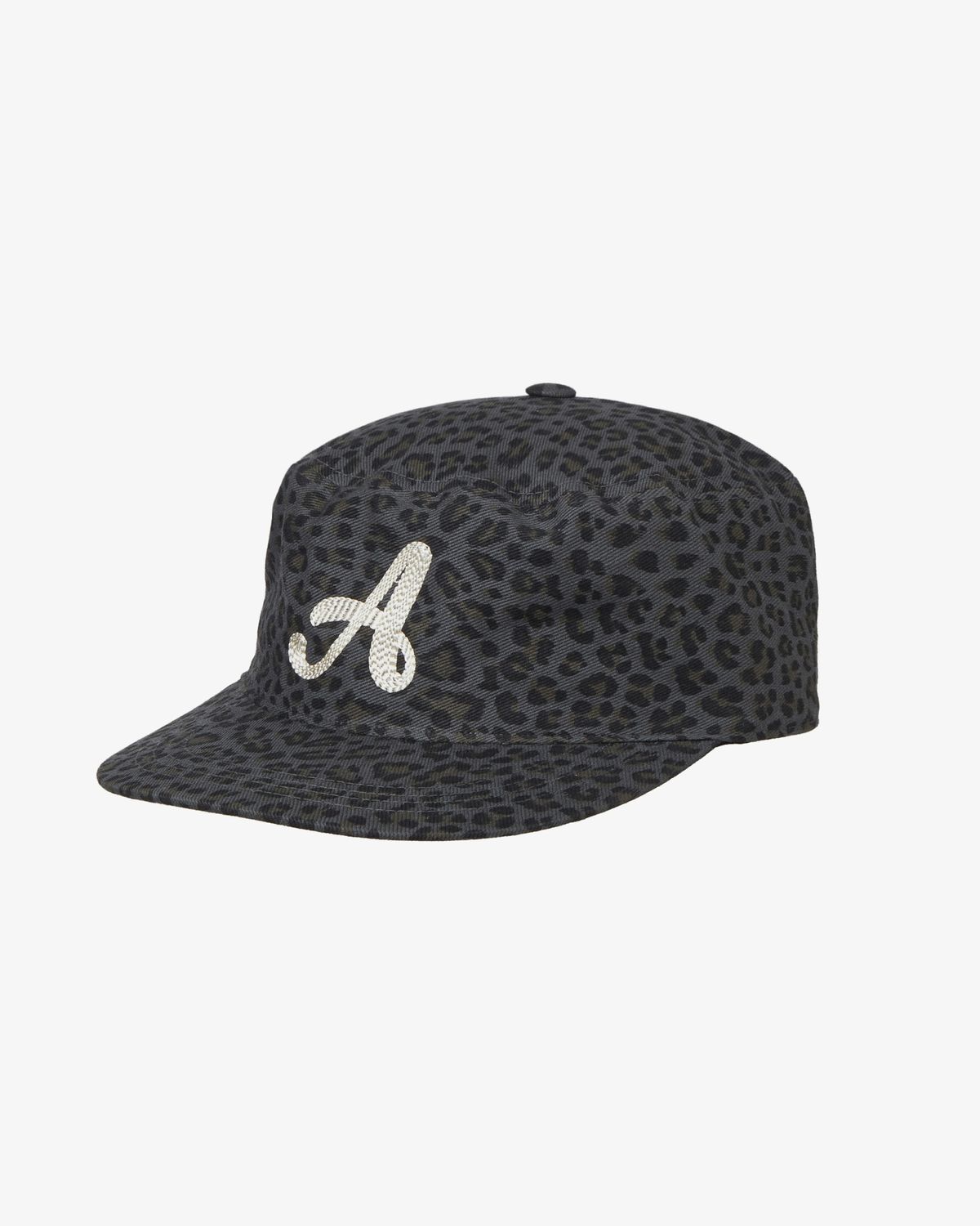 에이이에이이(AEAE) A SYMBOL PILLBOX CAP [LEOPARD]