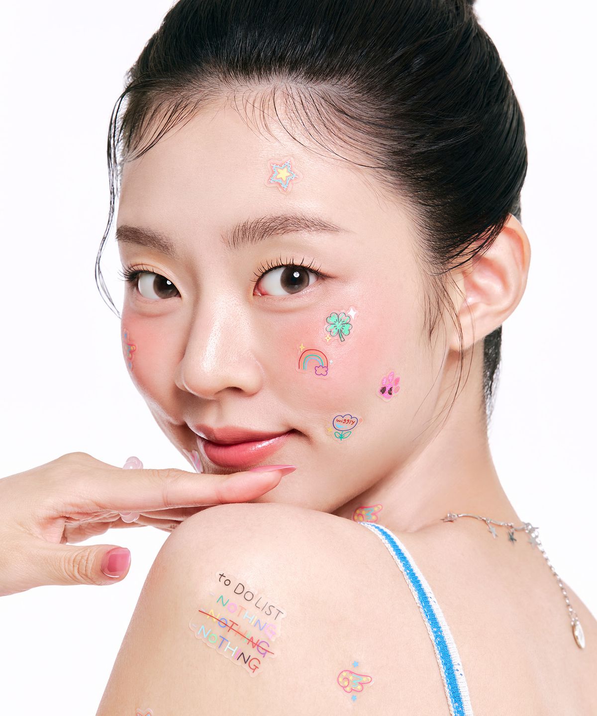 위글리(WIGGLY) 티트리 스팟케어 타투 패치 웨어 SET
