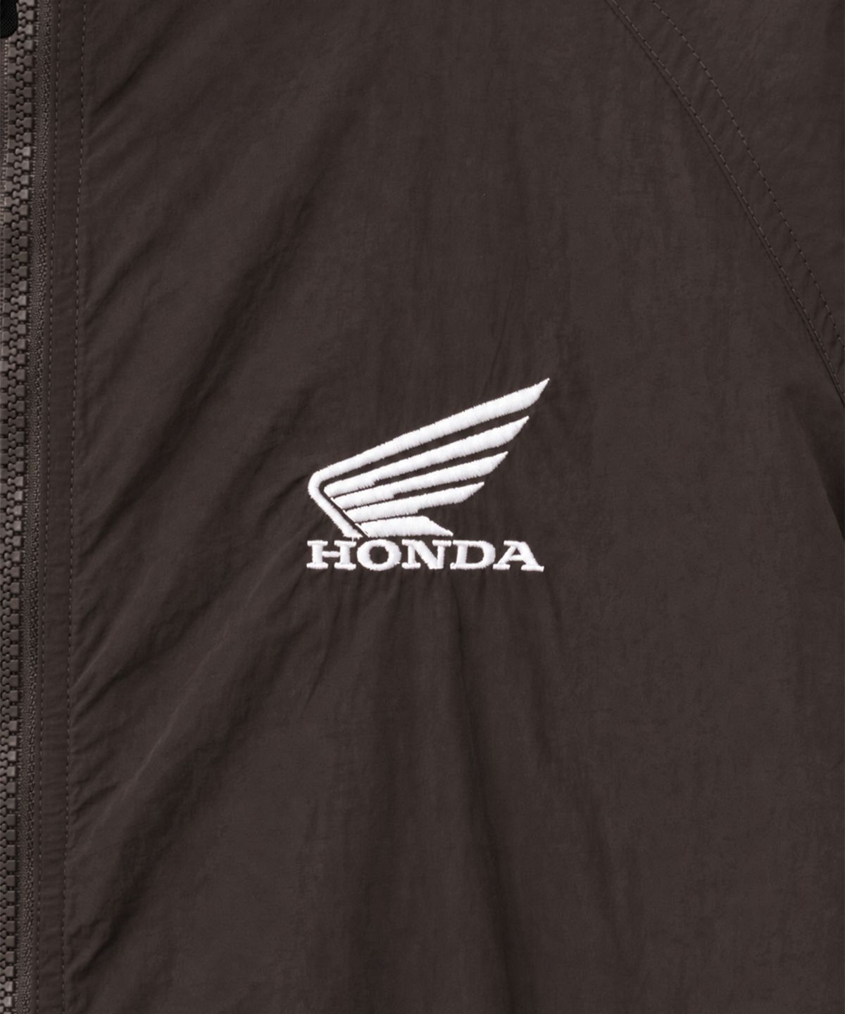핍스 모터사이클(PHYPS MOTORCYCLE) Basic Logo Nylon Track Jacket Burgundy