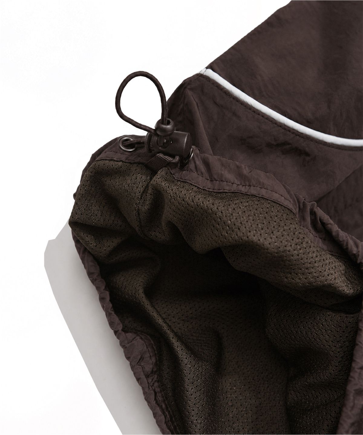 핍스 모터사이클(PHYPS MOTORCYCLE) Basic Logo Nylon Track Jacket Burgundy