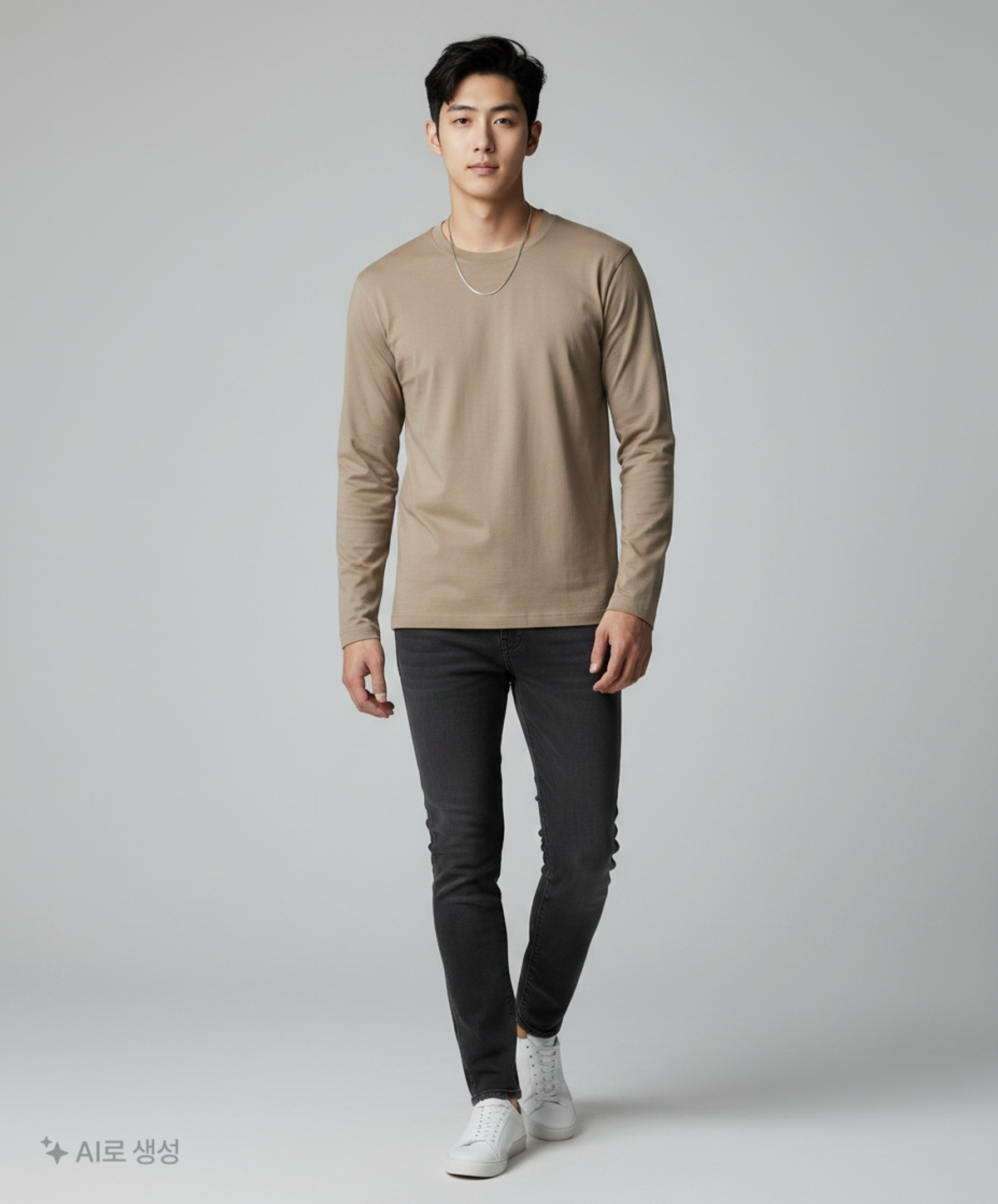 무신사 스탠다드(MUSINSA STANDARD) 긴소매 티셔츠 L