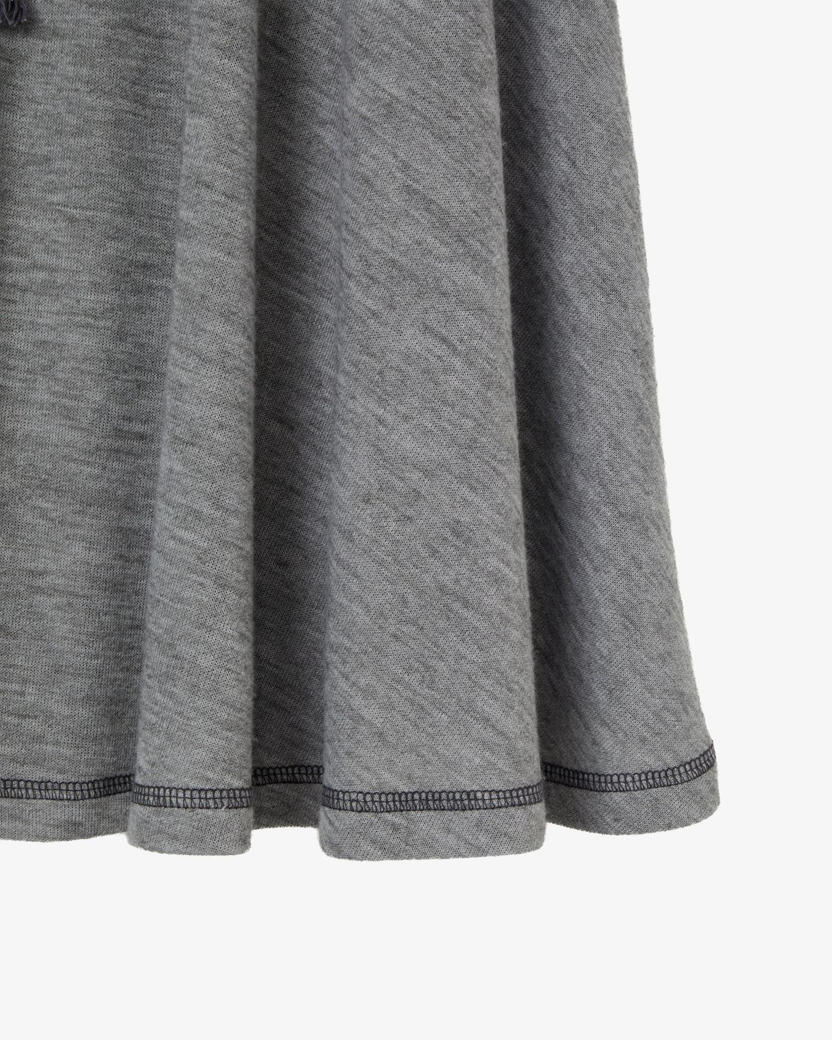 에이이에이이(AEAE) STRING LACE SKIRT [GREY]