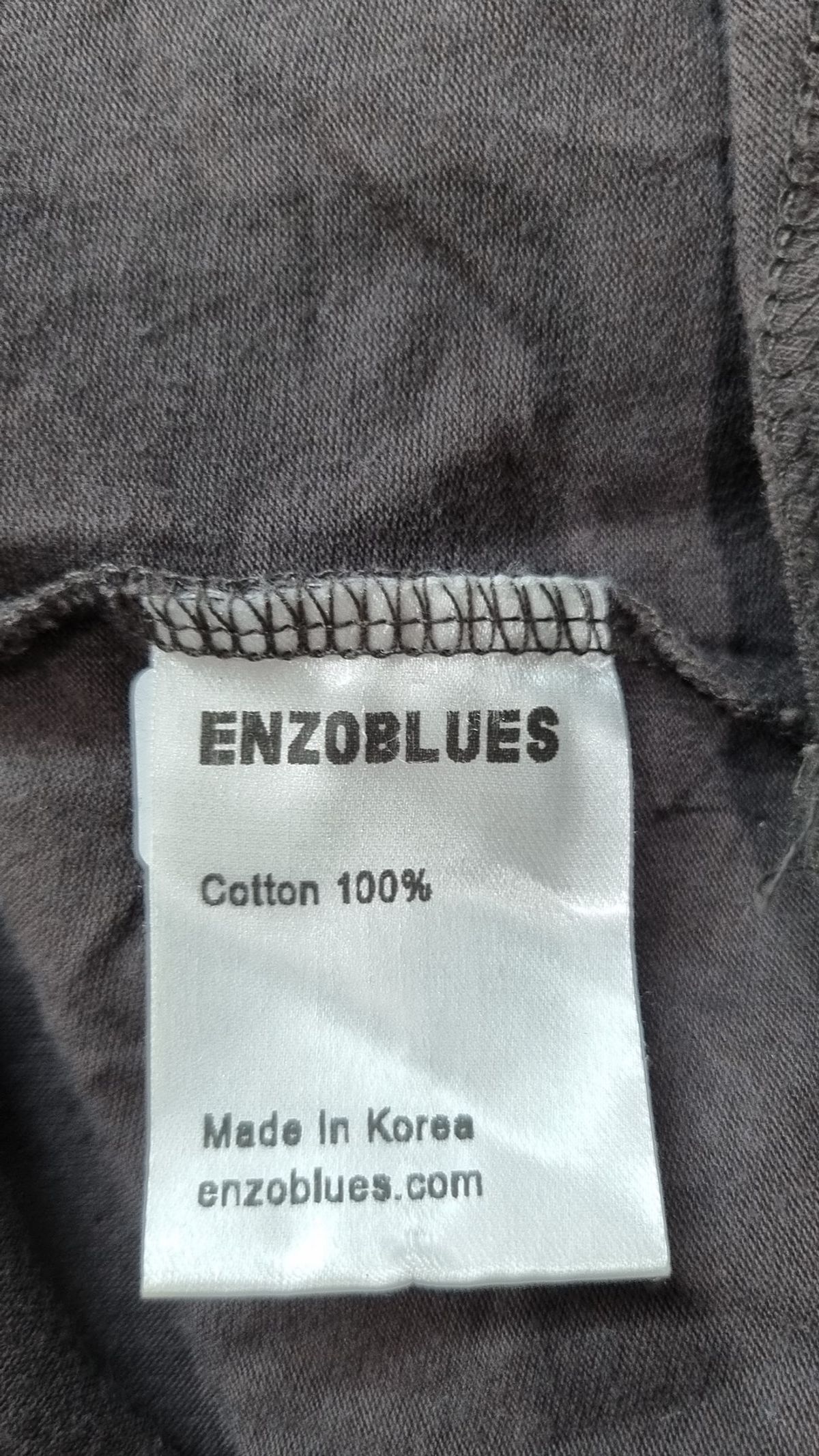 엔조 블루스(ENZO BLUES) 반소매 티셔츠 FREE