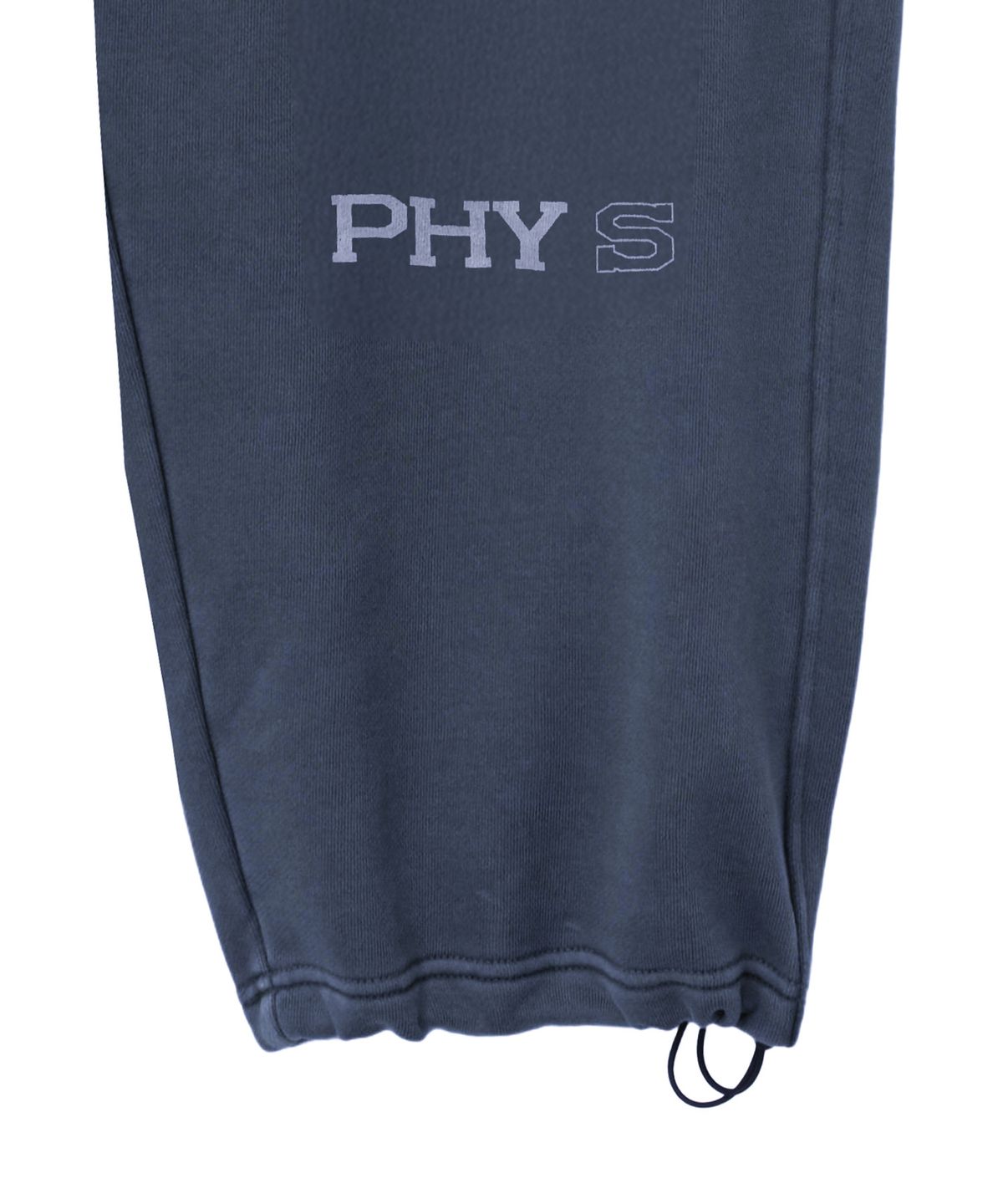 핍스 모터사이클(PHYPS MOTORCYCLE) Pigment Logo Artwork Sweat Pants Navy