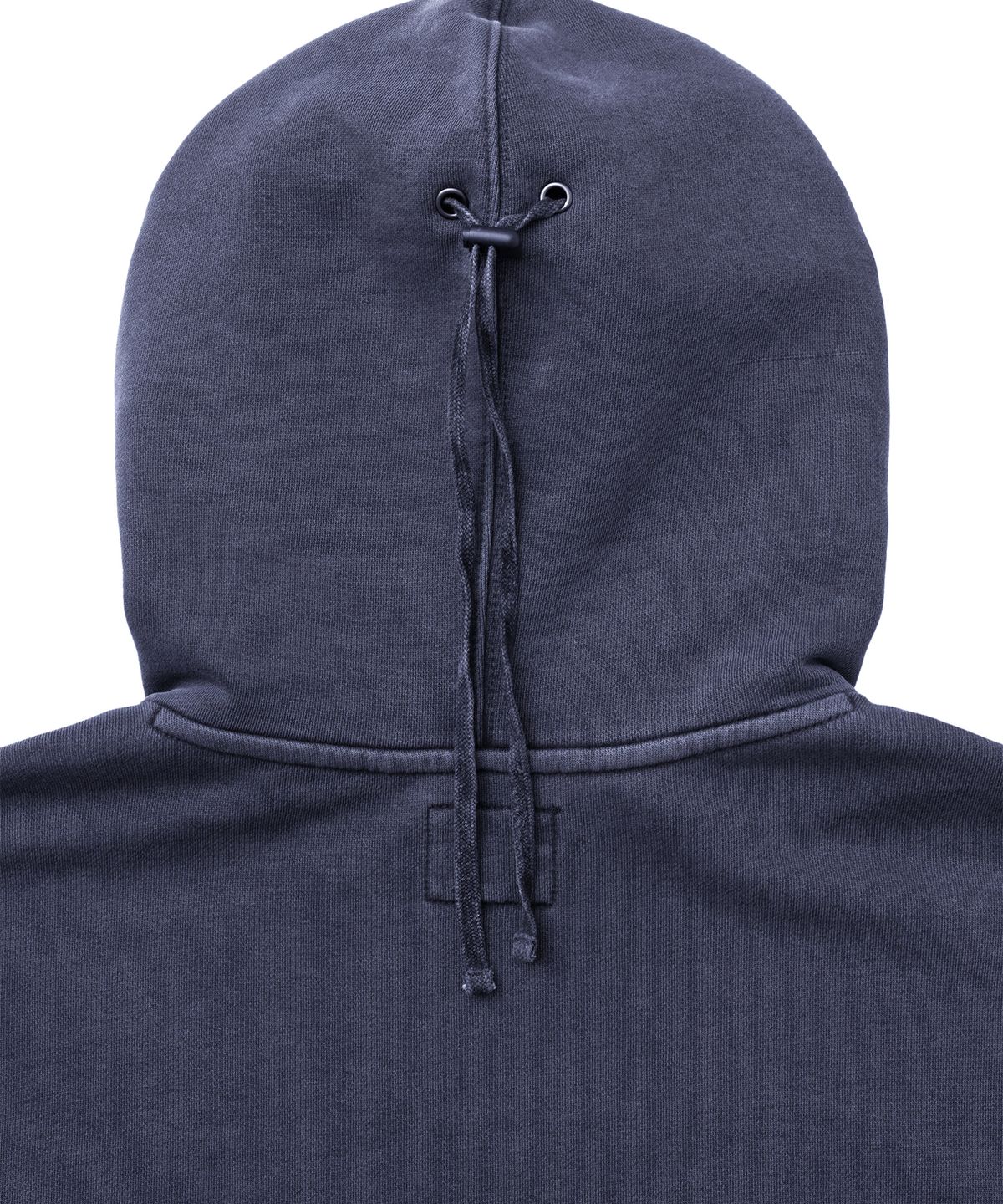 핍스 모터사이클(PHYPS MOTORCYCLE) [김간지 X 핍스 모터사이클] Pigment Old Logo Balaclava Hoodie Navy