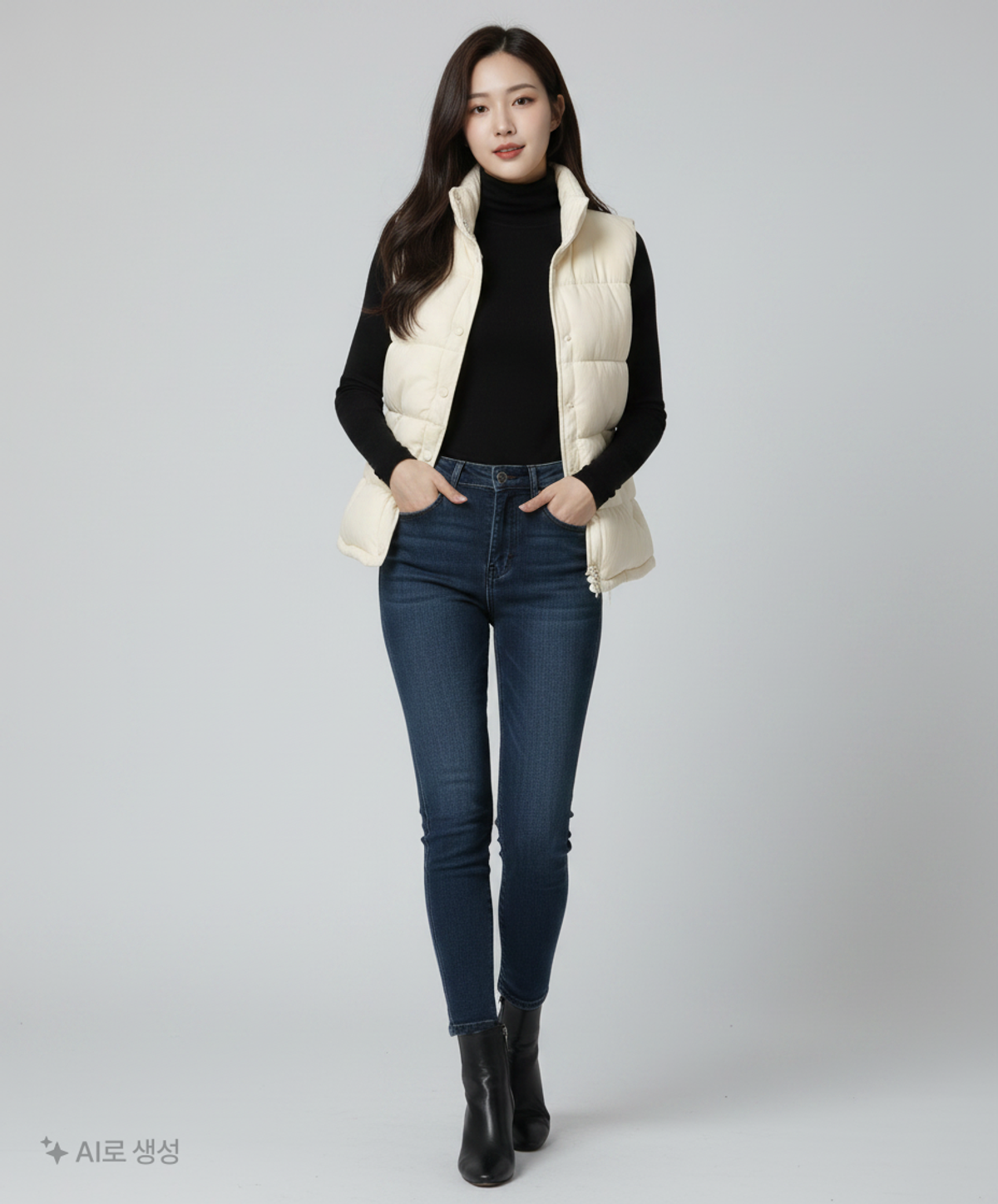스파오(SPAO) 패딩 베스트 M