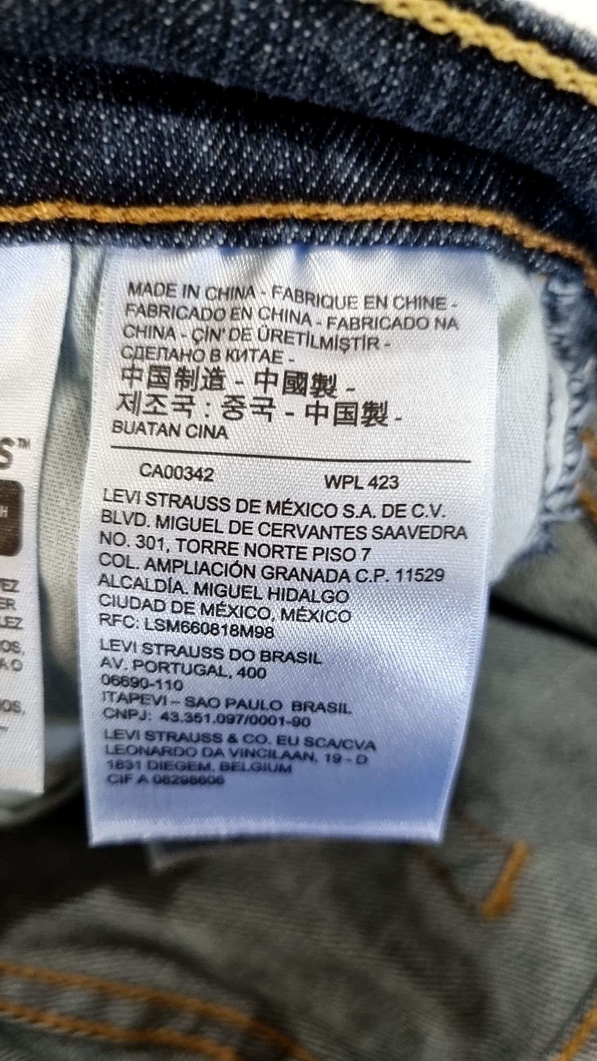 리바이스(LEVI'S) 청/데님 팬츠 72-88
