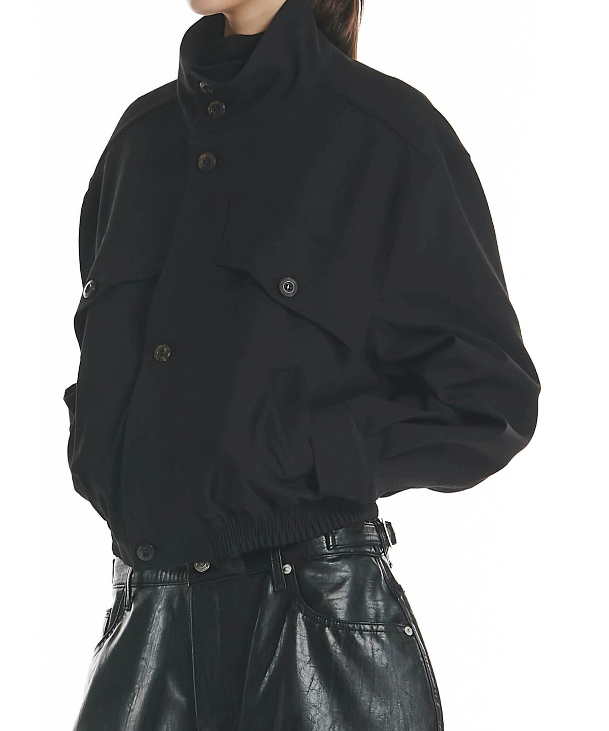 프로젝트 웨이브(PROJECT WAVE) Kenny Wool Jumper (Black)
