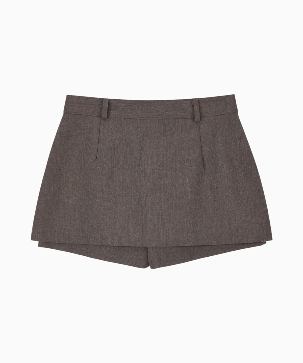 프로젝트 웨이브(PROJECT WAVE) Kenny Wool Skirt (Brown)