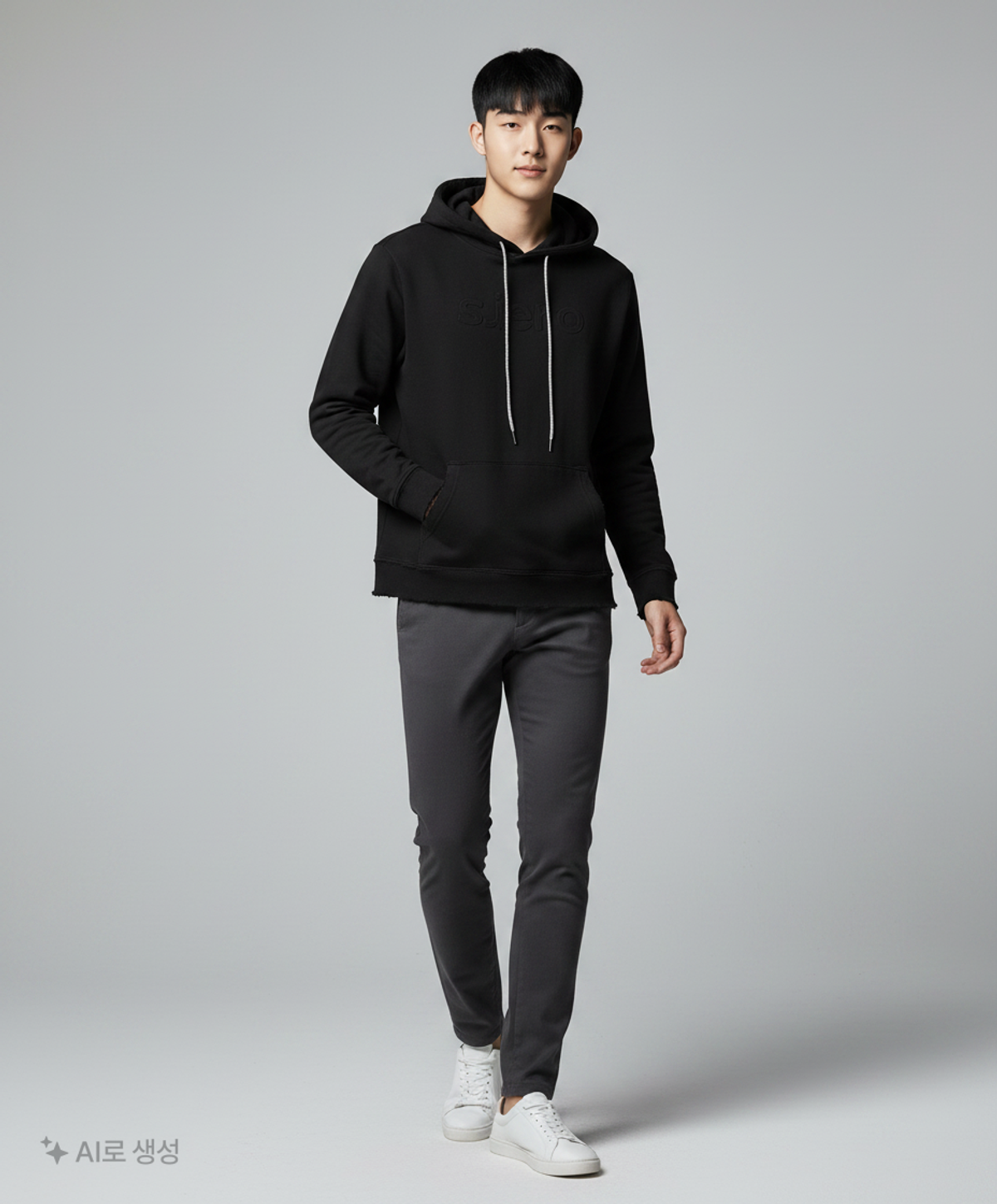 시에로(SIERO) 후드 티셔츠 S