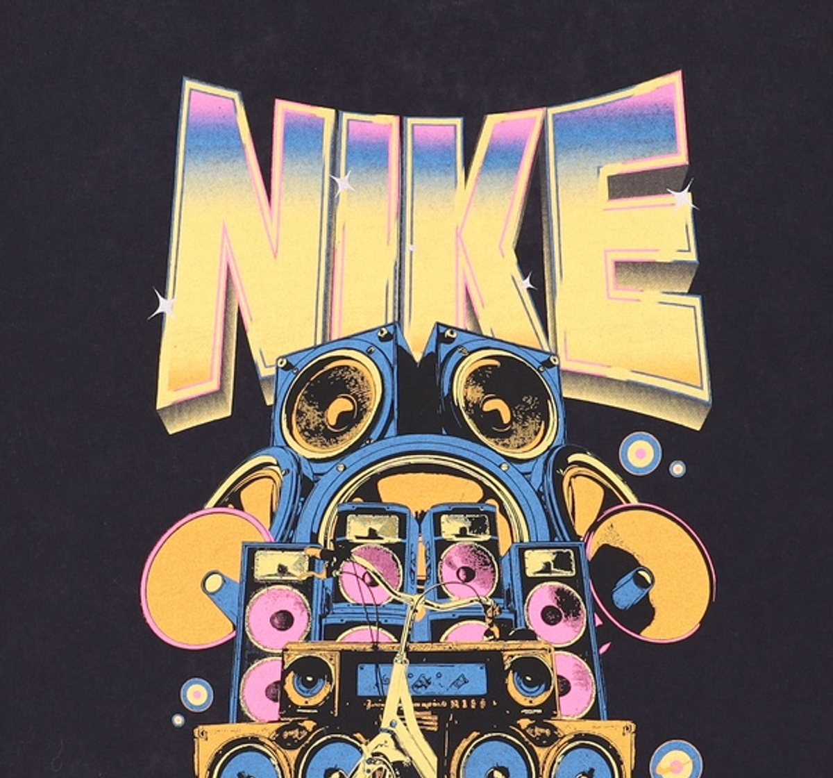 나이키(NIKE) 스포츠웨어 오버사이즈 반소매 티셔츠 W - 블랙 / HF9692-010 95