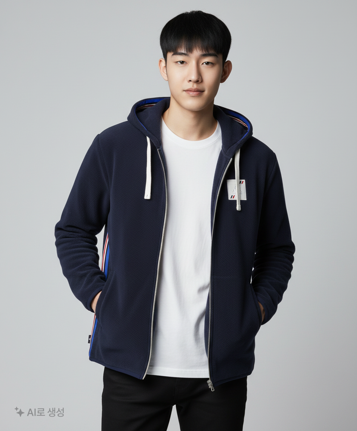 르꼬끄 스포르티브(LE COQ SPORTIF) 후드 집업 L
