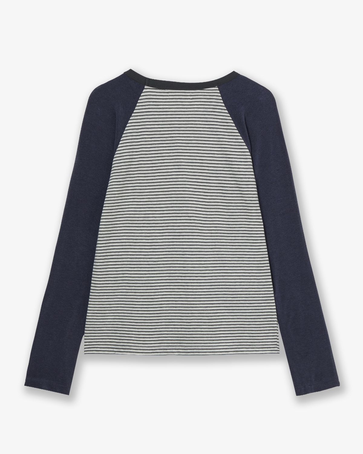 에이이에이이(AEAE) BUTTON SHIRRING POCKET TEE [CHARCOAL]