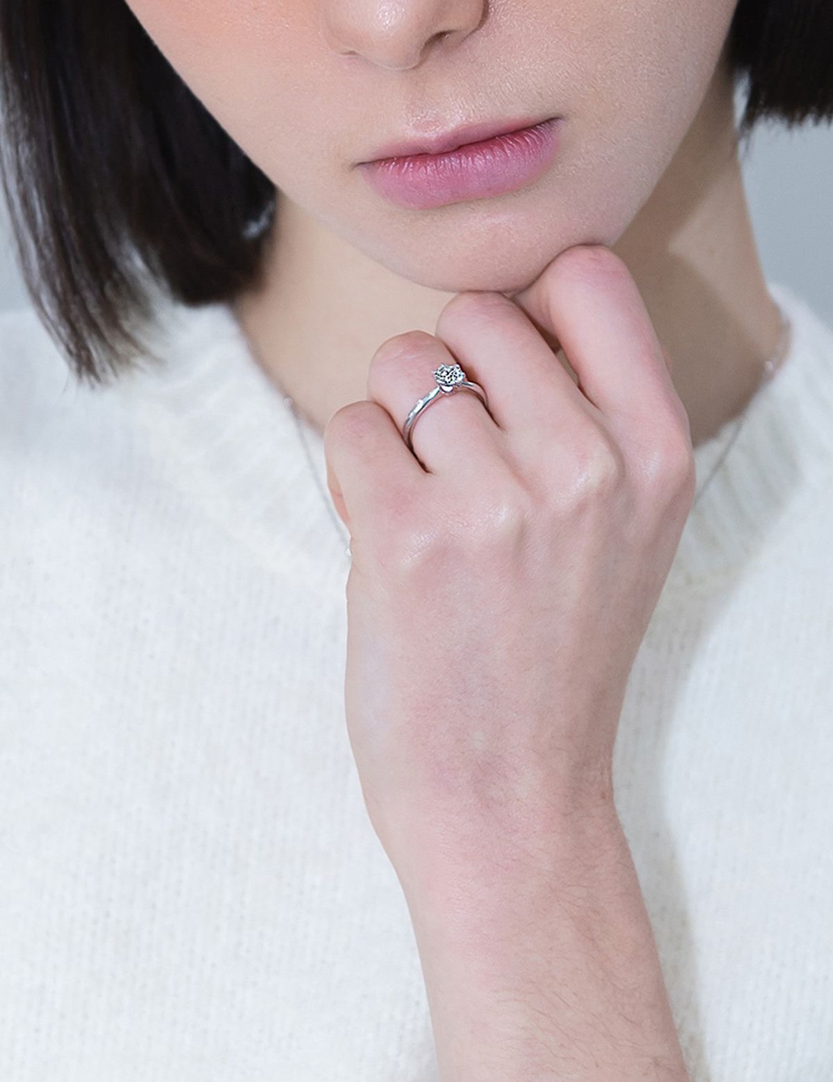 아이스볼(ICEBALL) Ice 0.5 carat ring