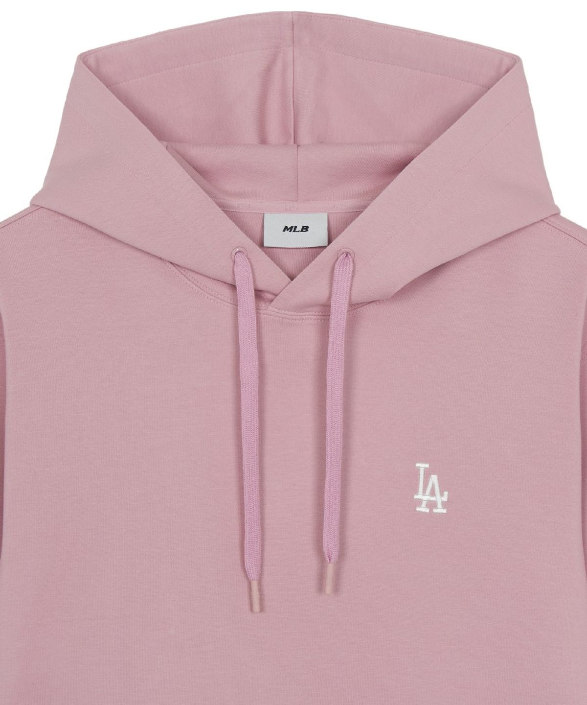 엠엘비(MLB) 베이직 스몰로고 후드티 LA (Mg.Pink)