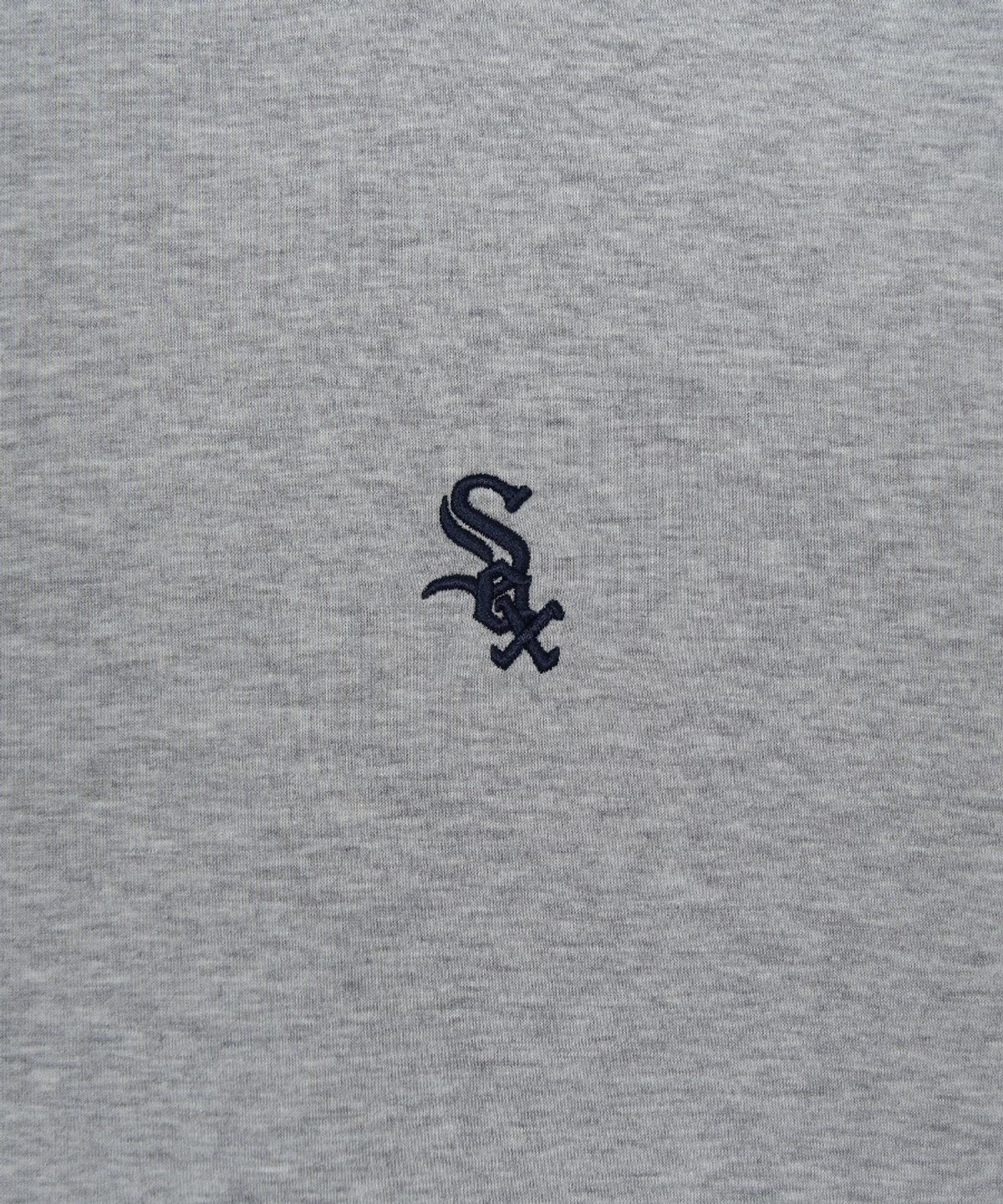 엠엘비(MLB) 베이직 스몰로고 후드티 CHW (Melange Grey)