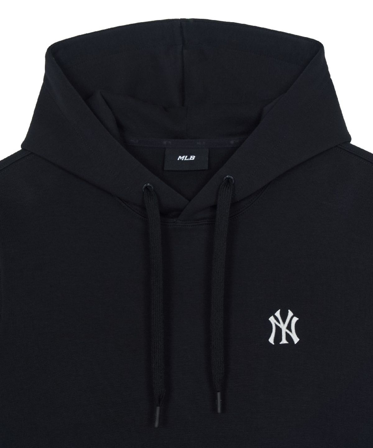 엠엘비(MLB) 베이직 스몰로고 후드티 NY (Black)
