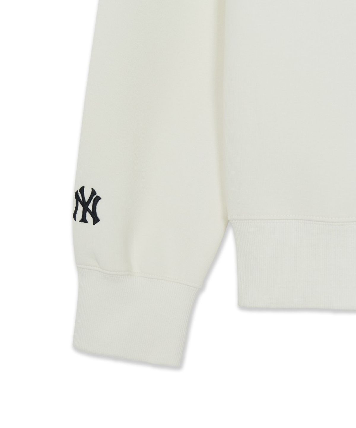 엠엘비(MLB) 베이직 스몰 레터링로고 맨투맨 NY (Cream)