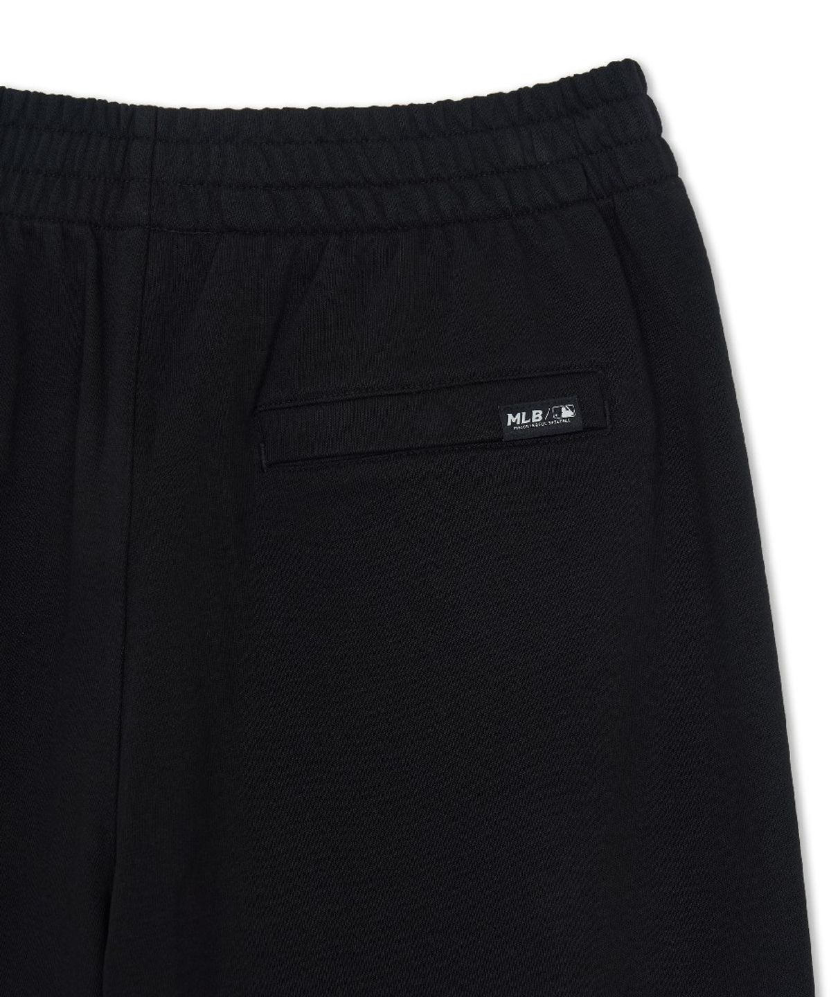 엠엘비(MLB) 베이직 스몰로고 와이드 팬츠 NY (Black)
