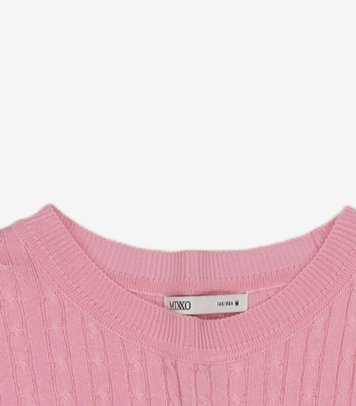 미쏘(MIXXO) [리오더]케이블풀오버_KAC419T RE MIWKAC59QT M