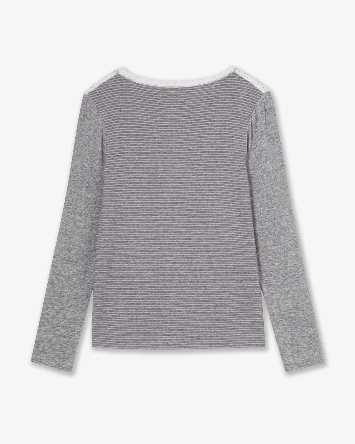 에이이에이이(AEAE) PATTERN BLOCK TEE [GREY]