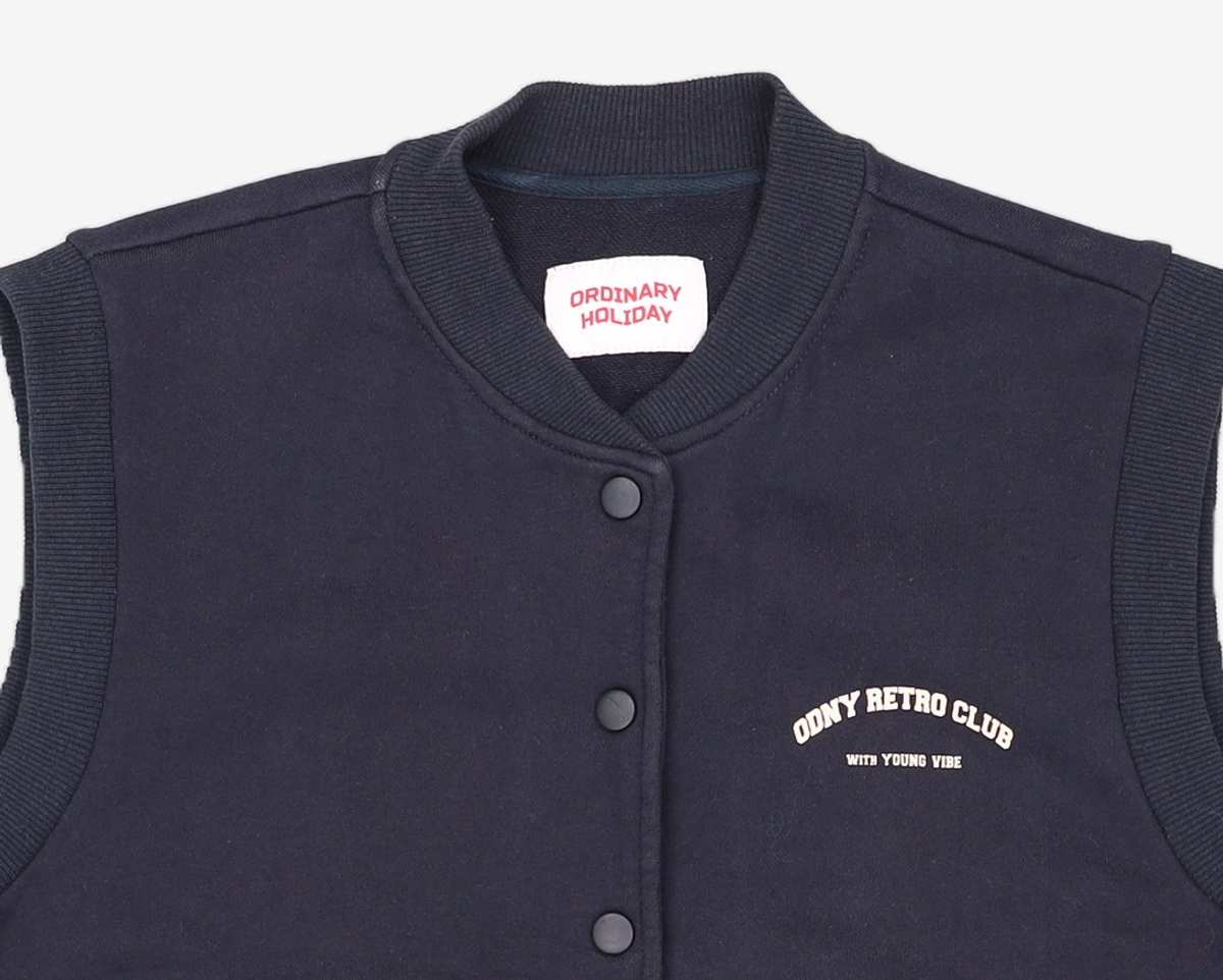 오디너리 홀리데이(ORDINARY HOLIDAY) 져지오버핏베스트 JERSEY OVERFIT VEST FREE