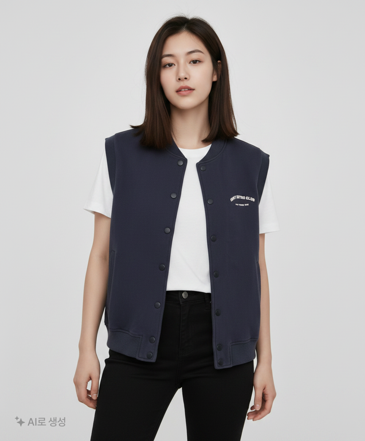 오디너리 홀리데이(ORDINARY HOLIDAY) 져지오버핏베스트 JERSEY OVERFIT VEST FREE