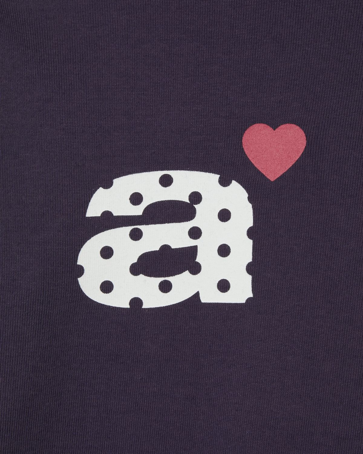 에이이에이이(AEAE) DOT SMALL LETTER L/S [PURPLE]