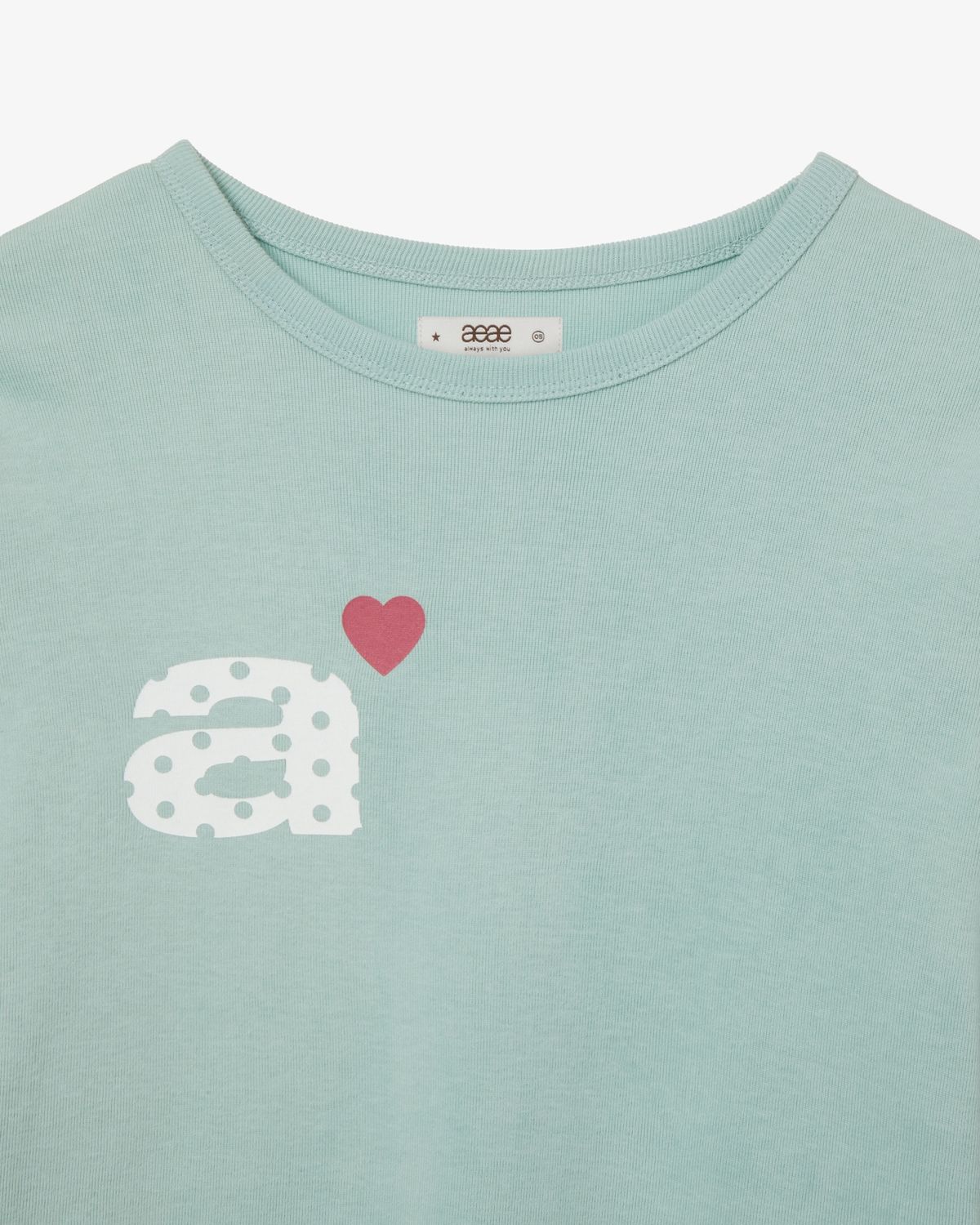에이이에이이(AEAE) DOT SMALL LETTER L/S [MINT]