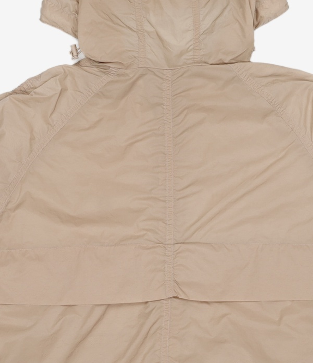 코오롱스포츠(KOLON SPORT) 여성 중기장 방풍 후디 자켓(윈드 포레스트)_TVJJM20312TBE 100