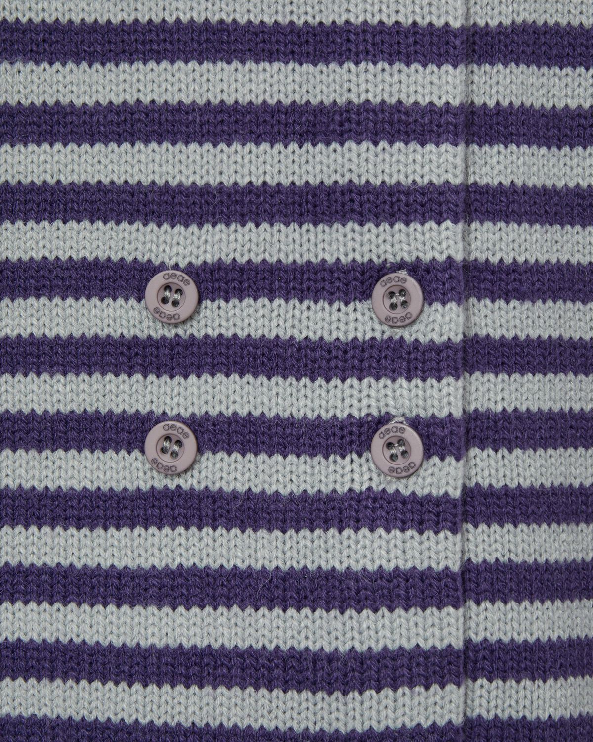 에이이에이이(AEAE) STRIPE BLOCK CARDIGAN [GREY]