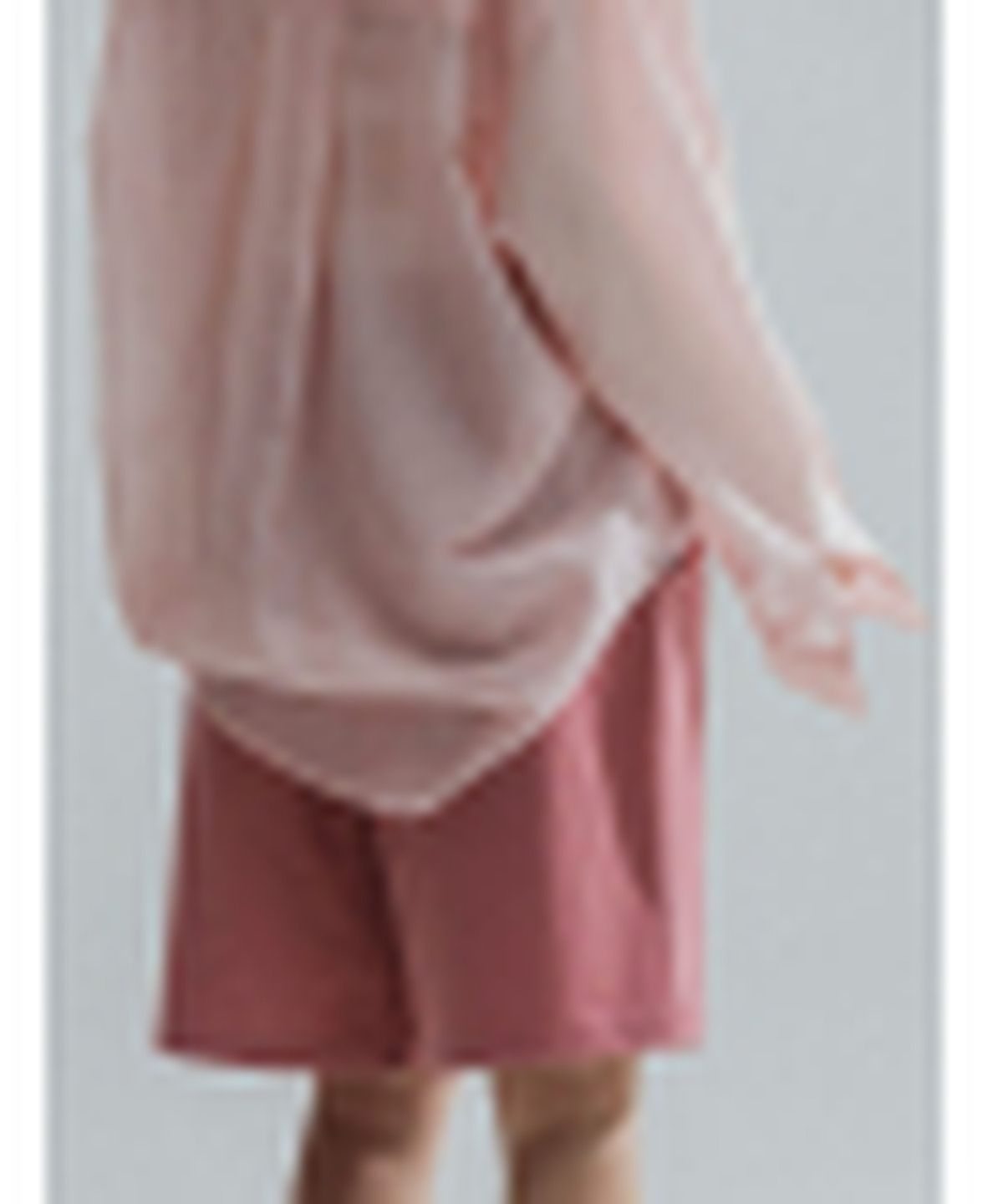 앤하츠(ANNEHEARTS) Bermuda Jersey Shorts_INDIEPINK