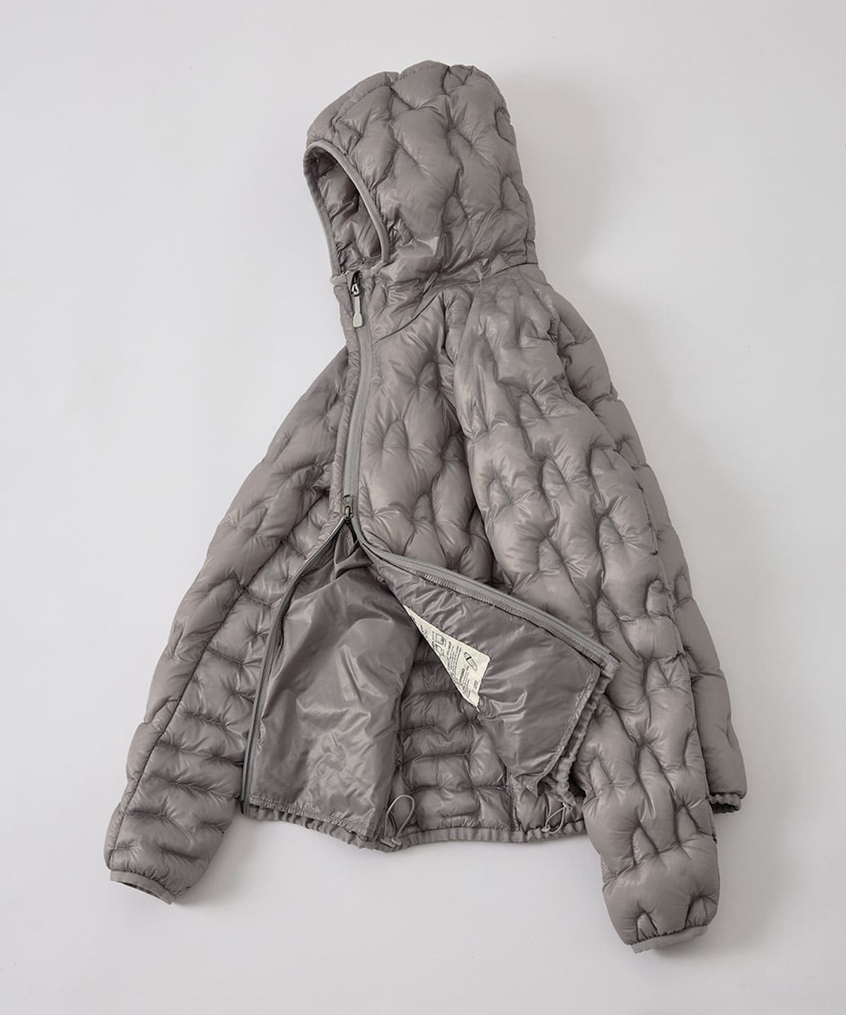 시에라디자인(SIERRA DESIGNS) W) 하프돔(HALFDOME) 경량 구스다운 후드자켓 PEACH LIGHT GREY